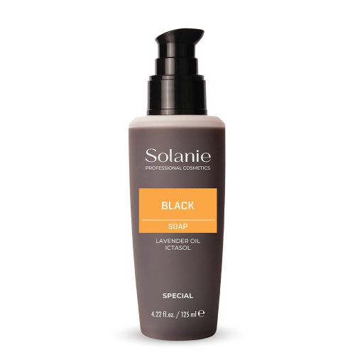 Solanie Fekete szappan 125ml