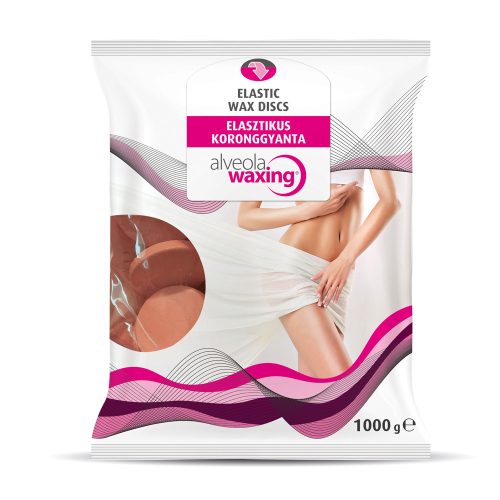 Alveola Waxing Titándioxid elasztikus korong gyanta zacskó 1000g AW9064/ELA-TI