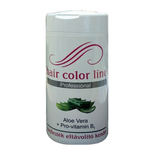 Hair Color festék eltávolító kendő (Aloe Verával) 60db