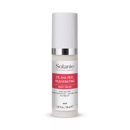 Solanie AHA peel bőrfiatalító éjszakai krém 30ml