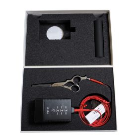 Jaguar TCC készülék ollóval (melegvágó olló) + Ajándék hajszárító