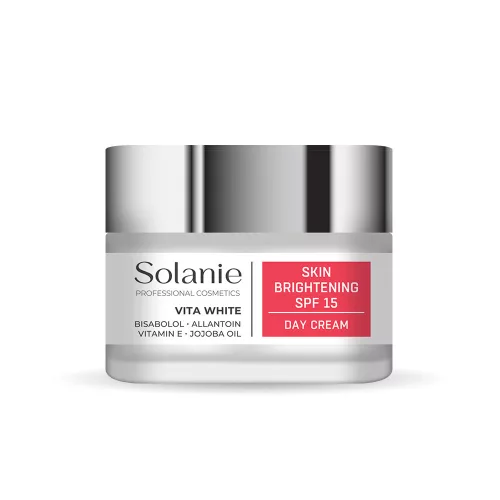 Solanie Vita White bőrhalványító nappali krém SPF15 50ml