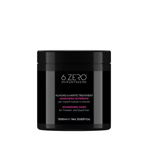 6.ZERO Szalon hajpakolás mandula & shea vaj 1000ml