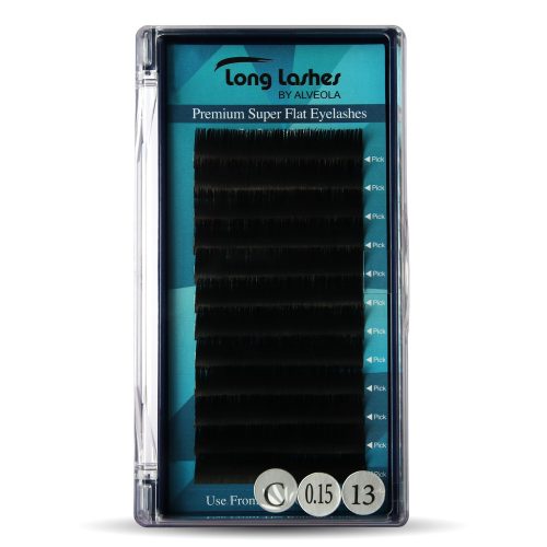 Long Lashes szempilla Prémium super flat C/0,15-13mm LLSFC7150013