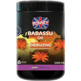 RONNEY Hajpakoló Babassu olajjal 1000ml ENERGETIZÁLÓ