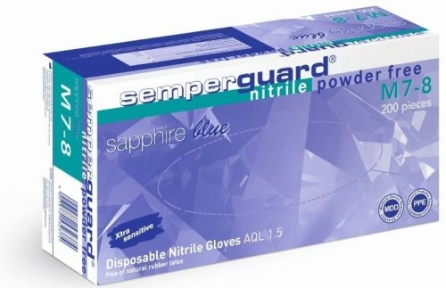 Dobozos gumikesztyű 200 db Nitril M Semperguard