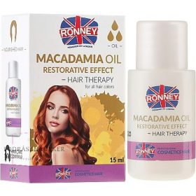 RONNEY Hajvégápoló Makadámia Olajjal 15ml HAJTÁPLÁLÓ