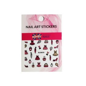 RONNEY körömmatrica (ruhás, cipős)