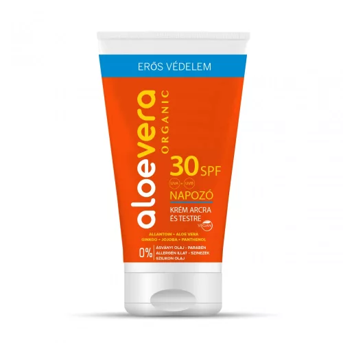 Eredeti Aloe Vera SPF30 napozó krém arcra és testre 150ml