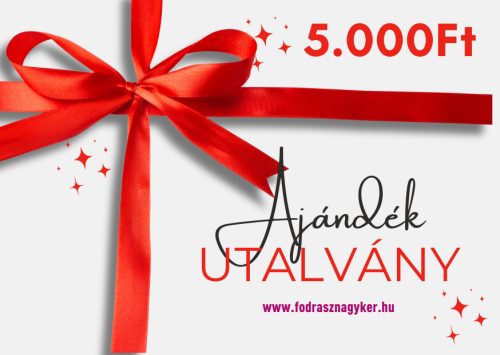 Ajándékutalvány 5.000 Ft