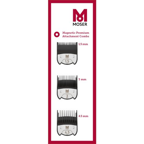 Moser fésűszett mágneses 3db (1,5/3/4,5mm) 1801-7010