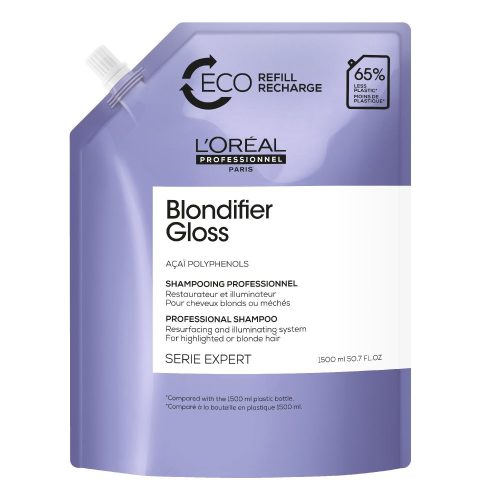 Loréal Serie Expert Blondifier Gloss sampon refil 1500ml