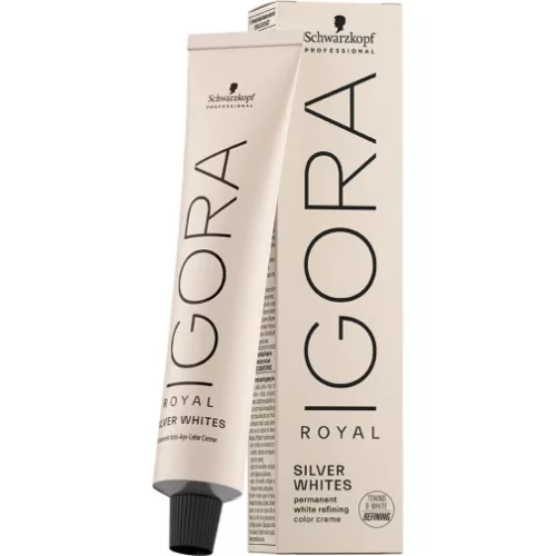Igora Új Royal Absolutes Silver Whites hajfesték 60ml Grey Lilac