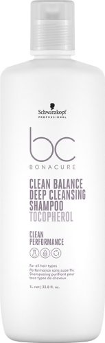 Bonacure Clean Balance Mélytisztító sampon 1000 ml
