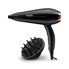   BaByliss Turbo Shine Ionos Hajszárító 2200W fekete-rose gold  D570DE