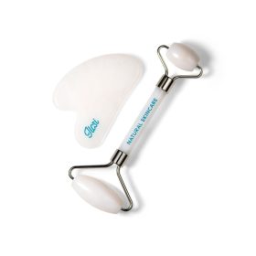 Ilcsi Gua Sha White Jade szett