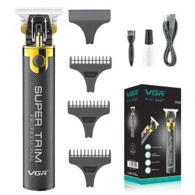   VGR Prof. Kontúrvágó Cordless Barber Hair Beard Clipper V-082