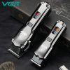VGR Prof. Haj és Szakállvágó Cordless Hair Clipper Trimmer szett V-675