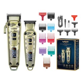   VGR Prof. Haj és Szakállvágó Cordless Hair Clipper Trimmer szett V-643