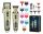 VGR Prof. Haj és Szakállvágó Cordless Hair Clipper Trimmer szett V-643