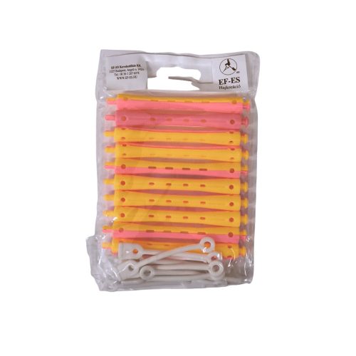 Ef-es  Dauercsavaró (sárga-rózsaszín) 10db/csomag