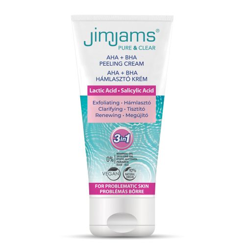 JimJams Pure & Clear AHA+BHA  hámlasztó krém 75ml JJ3027