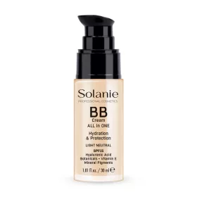   Solanie BB krém s kyselinou hyalurónovou a SPF15 ochranou – svetlý neutrálny odtieň