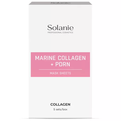 Solanie Tengeri kollagén+PDRN Maszk lapok 5szett/doboz