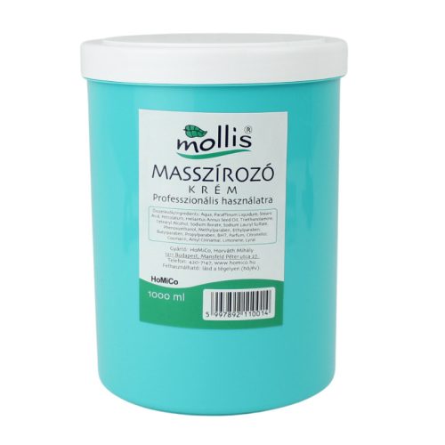 Mollis Masszírozókrém 1000 ml