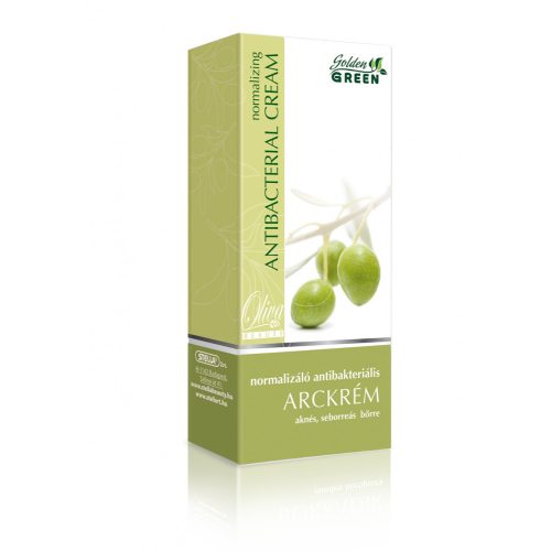 Golden Green Olíva Beauty Normalizáló Antibakteriális Arckrém 100 ml